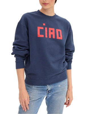 Oversized Sweatshirt - Block Ciao
