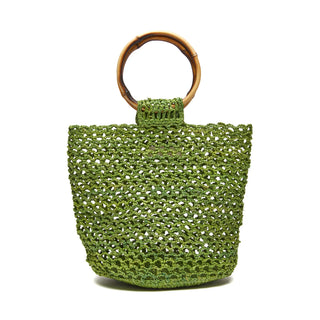 Willow Handbag in emerald