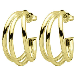 Claire Triple Hoops- Gold