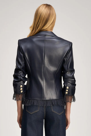 Vegan Leather Le Petit Roxie Blazer