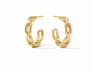 HP106G-S Cheval Paperclip Hoop Gold
