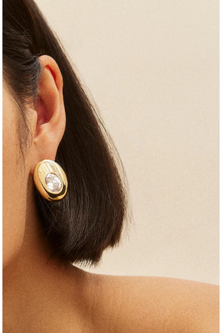 Maude Gold Stud Earrings
