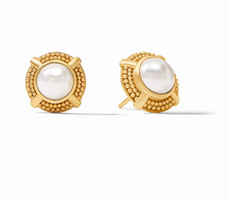 ER944GPL00 Cabochon Stud Pearl