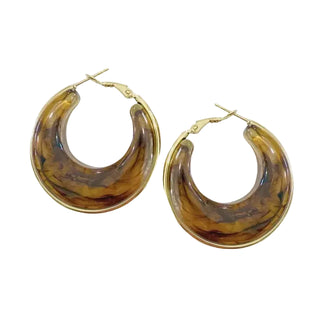 Kansas Tortoise Hoop Earring