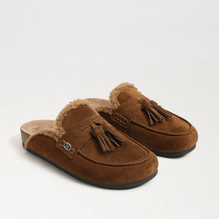 Astrid Mule Cozy Warm Nutmeg Suede