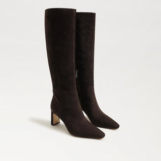 Sylvia Knee High Boot Chocolate Suede