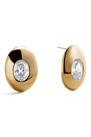 Maude Gold Stud Earrings