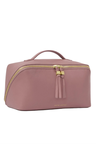 Soho Large Makeup and Toiletry Bag in Deep Rose