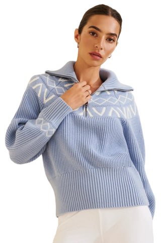 Siggrid Fairisle Half Zip
