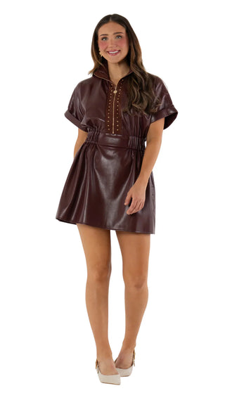 Pullover Dress - Bitter Chocolate