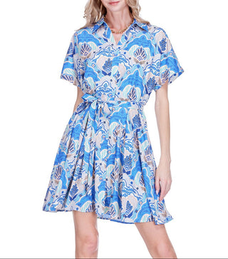 Ocean Oasis Mini Dress