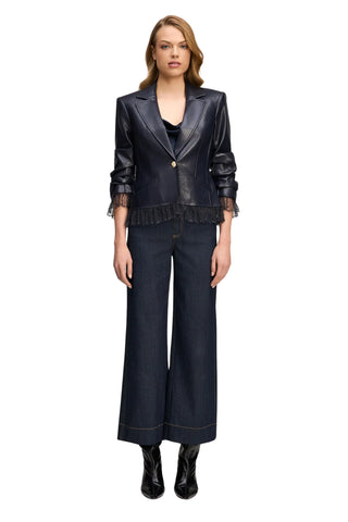 Vegan Leather Le Petit Roxie Blazer