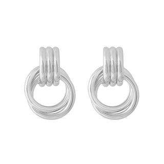 Mini Knocker Earring Silver