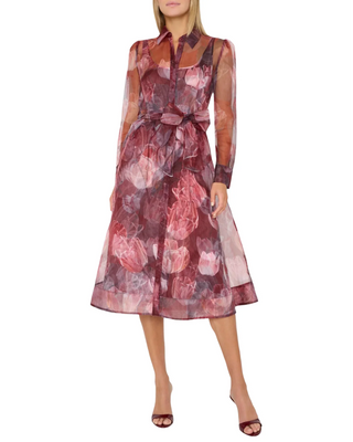 Susie Printed Midi Dress