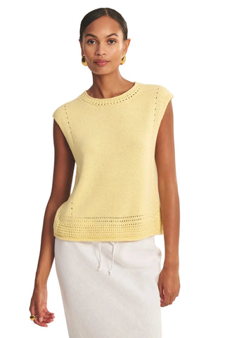 Vanny Pullover Tank- Butter